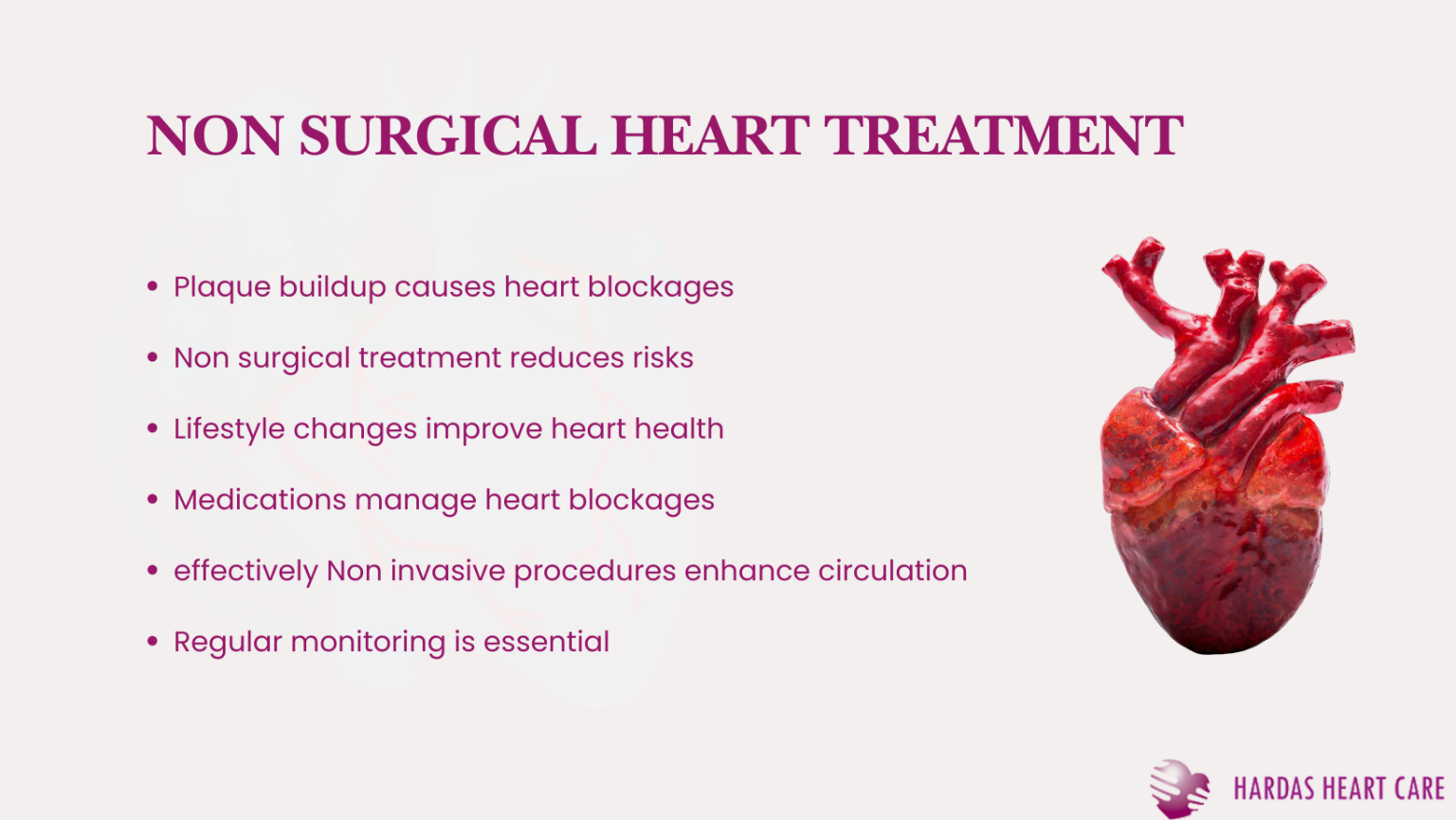 Cardiologist consulting a patient about non-surgical heart treatment options at a modern clinic in Pune